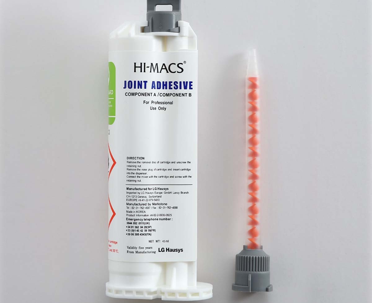 HIMACS Solid Surface Adhesive Intense Black AH134