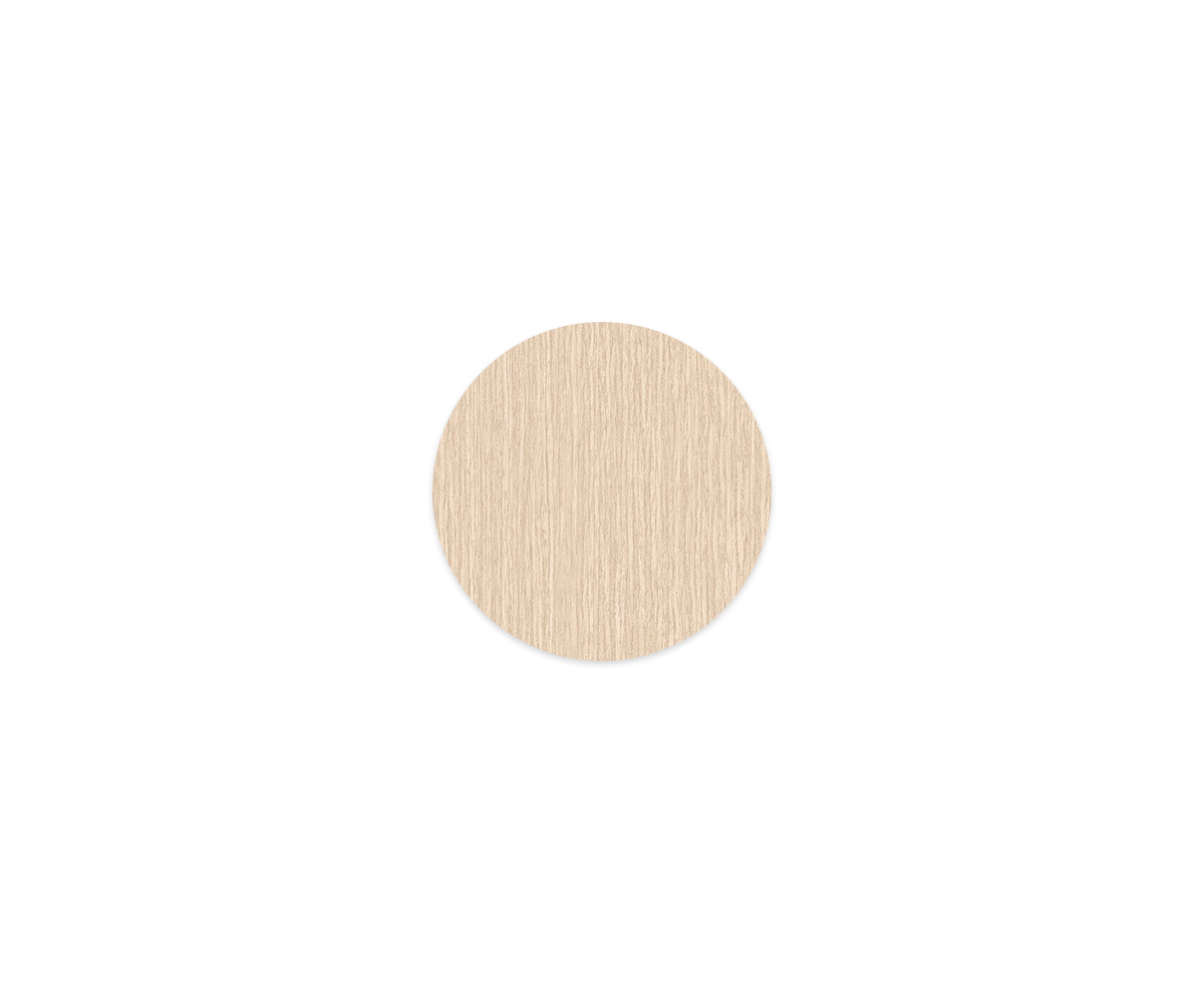 Melteca Screw Cover Cap Self Adhesive Refined Oak