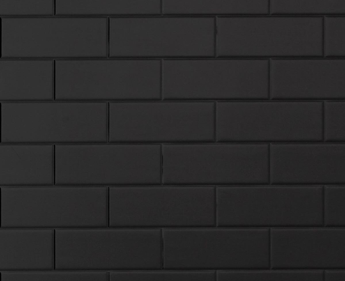 Seratone Aqua Black Subway Tile