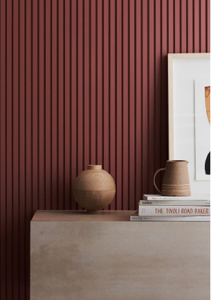 Battened wall panel